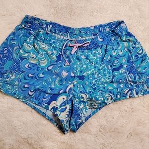 Lilly Pulitzer blue athletic shorts